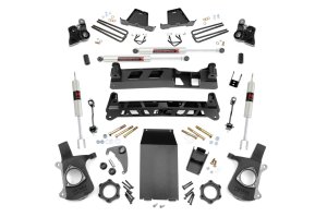 Chevrolet Silverado 1500 Suspension Lift Kit - Front + Rear - Rough Country - 4 Inch Lift Kit | M1 | NTD - '99-'06